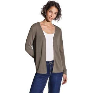 Sweatvest - Stone Brown - Bovenmateriaal - Lange Mouwen - Regular Fit