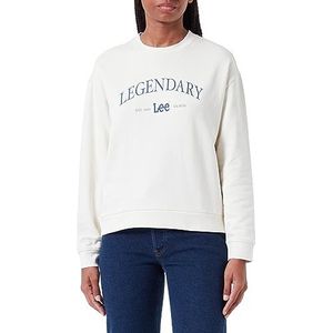 Lee Legendary SWS Sweatshirt voor dames, ecru, L