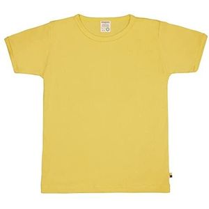 loud + proud Uniseks kinderuni, GOTS-gecertificeerd T-shirt, goud, 86-92