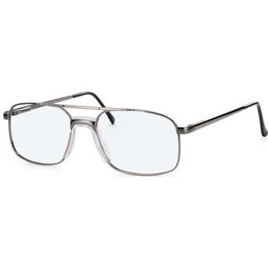 Hero Men's HRO-405B Optische Prescription Eyewear Frames, Gunmetal, 54, gunmetal, 54