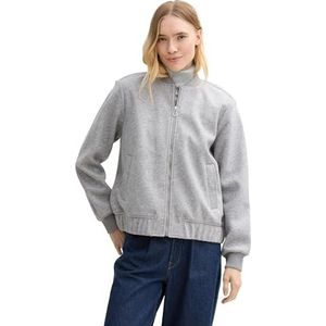 TOM TAILOR Denim Damesjas, 10658 - Cement Grey Mélange, M