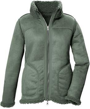 G.I.G.A. DX dames Omkeerbaar jack in suèdelook GW 62 WMN JCKT, dunkelmint, 34, 42384-000