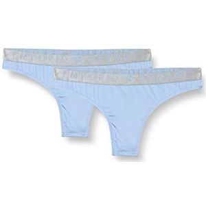 Emporio Armani Ondergoed in bikini-stijl (2-pack) voor dames, periwinkle, S