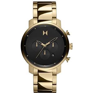 MVMT Analoge Quartz horloge voor heren met roestvrijstalen band 28000290-D, Zwart