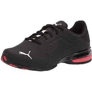 PUMA Viz Runner Tennis voor heren, Zwart en wit., 42 EU