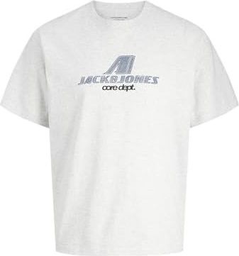 JACK & JONES - Jcotier - T-shirt - Lichtgrijs - Katoen