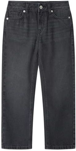Pepe Jeans - Robyne - Jeans - Zwart - Straight Fit - Hoge Taille