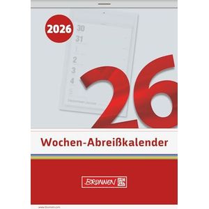 BRUNNEN Scheurkalender 2026, nr. 25, 105 x 146 mm