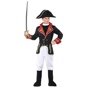 Napoleon"" (jas, broek, bootcovers, hoed) - (128 cm/5-7 jaar)