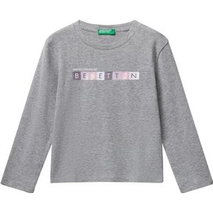 United Colors of Benetton T-shirt M/L, Grijs, 4 anni