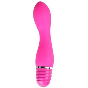 Dream Toys Purrfect siliconen G-Spot Vibrator, 10 functies, lengte circa 15,0 cm, diameter circa 4,0 cm, roze