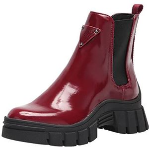 GUESS Dames Hestia Combat Boot, Rood, 35 EU