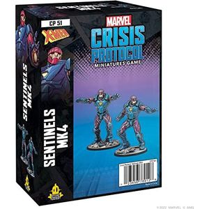 Atomic Mass Games | Sentinel MK 4: Marvel Crisis Protocol | Miniaturen Spel | Leeftijd 14+ | 2+ Spelers | 45+ Minuten speeltijd