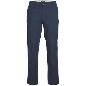 Jack & Jones Heren Jpstollie Jjdave Linnen Mix Broek, Blazer Navy, 29 W/32 L, Blazer Navy, 29W / 32L
