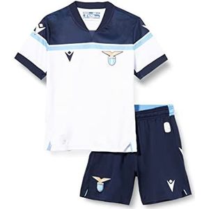 Macron Merchandising ufficiale kinderen Away Set ss Lazio 2021/22, blauw, JXS