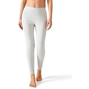 Damart - Thermolactyl - Legging - Grijs - Geborstelde Fleece - Dames