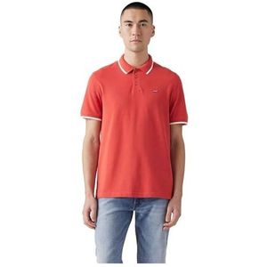 Levi's Heren Levis Hm Polo Shirt, Sundown Red, XL