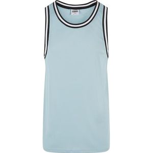 Urban Classics Heren sport tank top mesh tanktop, oceaanblauw, M