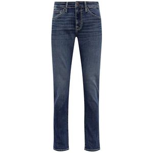 Mavi Heren Jake Jeans, Dark Brushed Comfort, 34/32, Dark Brushed Comfort, 34W x 32L