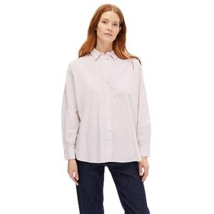 SELECTED FEMME Dames Slfdina-Sanni Ls Shirt Noos blouse met lange mouwen, wit (bright white), 34
