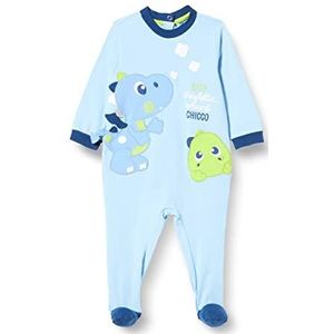 Chicco Pyjama met opening op de envelop, voor pasgeborenen, blauw, 3 maanden