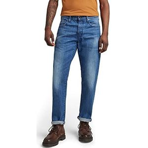 G-Star Raw heren Jeans 3301 Straight Classic',Faded Caribbean,33W / 36L