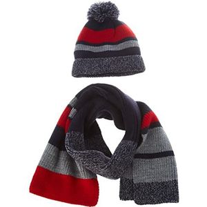 Chicco Set hoed + sjaal muts, grijs, 3 kinderen