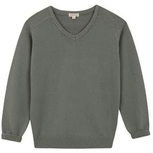 Gocco V-hals trui voor kinderen, Donker Groen, 5-6 Jaren