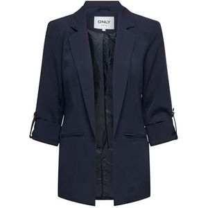 ONLY Damesblazer met 3/4-mouwen, night sky, 36