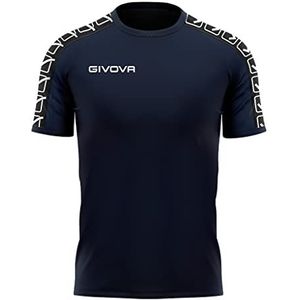 GIVOVA T-shirt met katoenen band, Blauw, L