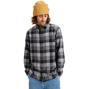 Quiksilver - Motherfly Plaid - Overhemd - Iron Gate - Lange Mouwen - 100% Katoen