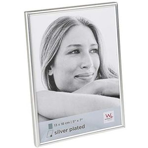 walther design fotolijst mat zilver 13 x 18 cm Chloe Portretlijst WD318T