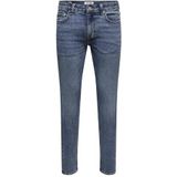 ONLY & SONS Onswarp Skinny Box PIM DNM Otl, blauw (medium blue denim), 32W / 32L