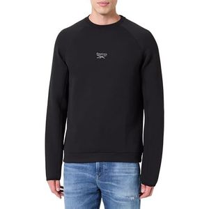 Reebok Sweatshirt met ronde hals voor heren, zwart, S