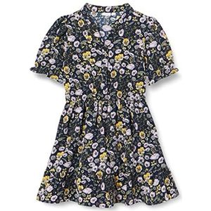 Bestseller A/S Meisjes NKFJILIMA SS Dress Jurk, Dark Sapphire, 116, Dark Sapphire, 116 cm