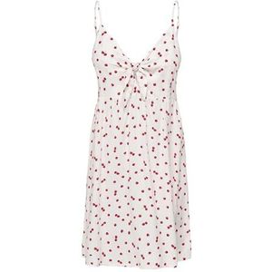 Onlnova Life Vis Jules Dress AOP, cloud dancer, S