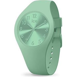 Ice-Watch - ICE colour Lagoon - Groen dameshorloge met siliconen armband - 017914 (Maat S)