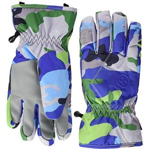 Barts Unisex Basic Skiglove Kids winterhandschoenen voor kinderen, CAMO BLAU, 6