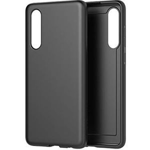 Tech Enterprises Beschermende Huawei P30 Case Lichtgewicht Dunne Hardshell Cover - Studio Kleur - Zwart