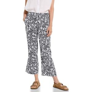 Cecil - Neele - Dames Broek - Wit - Wide Legs
