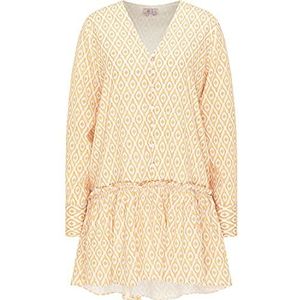 IZIA dames zomerjurk gaya, geel, S