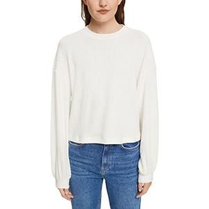 edc by ESPRIT T-shirt voor dames, 114 / Off White 5, XXL