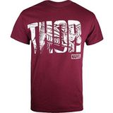 Marvel - Thor Text T-shirt - Rood