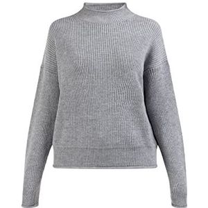 DreiMaster Gebreide trui voor dames, 39425069, grijs melange, XS/S
