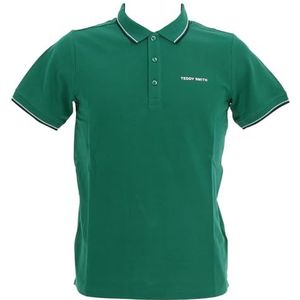 Teddy Smith Poloshirt voor jongens P-As MC Jr Electric Green, elektrisch groen, 18 Jaren