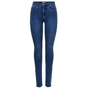 ONLY High Waist Skinny Jeans ONLROYAL Medium Blue Denim Regular