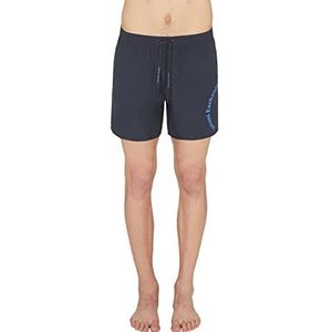 Armani Exchange Heren Energy Shades, Sustainable, Circle Logo, Voor- en Achterzakken Board Shorts, Blauw Navy, Extra Large, Blue Navy, XL