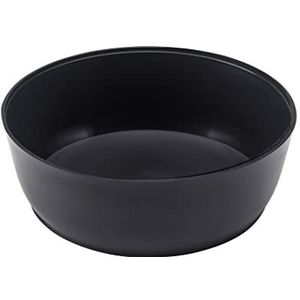 Meister Gipsbeker Ø 150 x 50 mm - zwart - cilindrische vorm - stijve uitvoering - robuuste kunststof - voor het mengen van gips, plamuurmassa & Co. / mengbeker/gipsschaal / 4302000