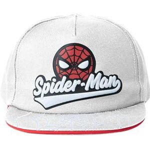 NAME IT Nmmmarks Spiderman Mar Honkbalpet voor jongens, grijs, 50/51 cm