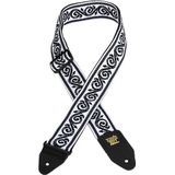 Ernie Ball Black Vine Jacquard Guitar Strap